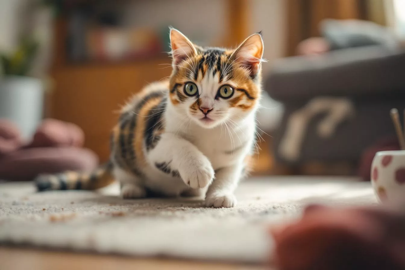 chat illustrant Chat qui éternue souvent : quelles sont les causes et les solutions ?