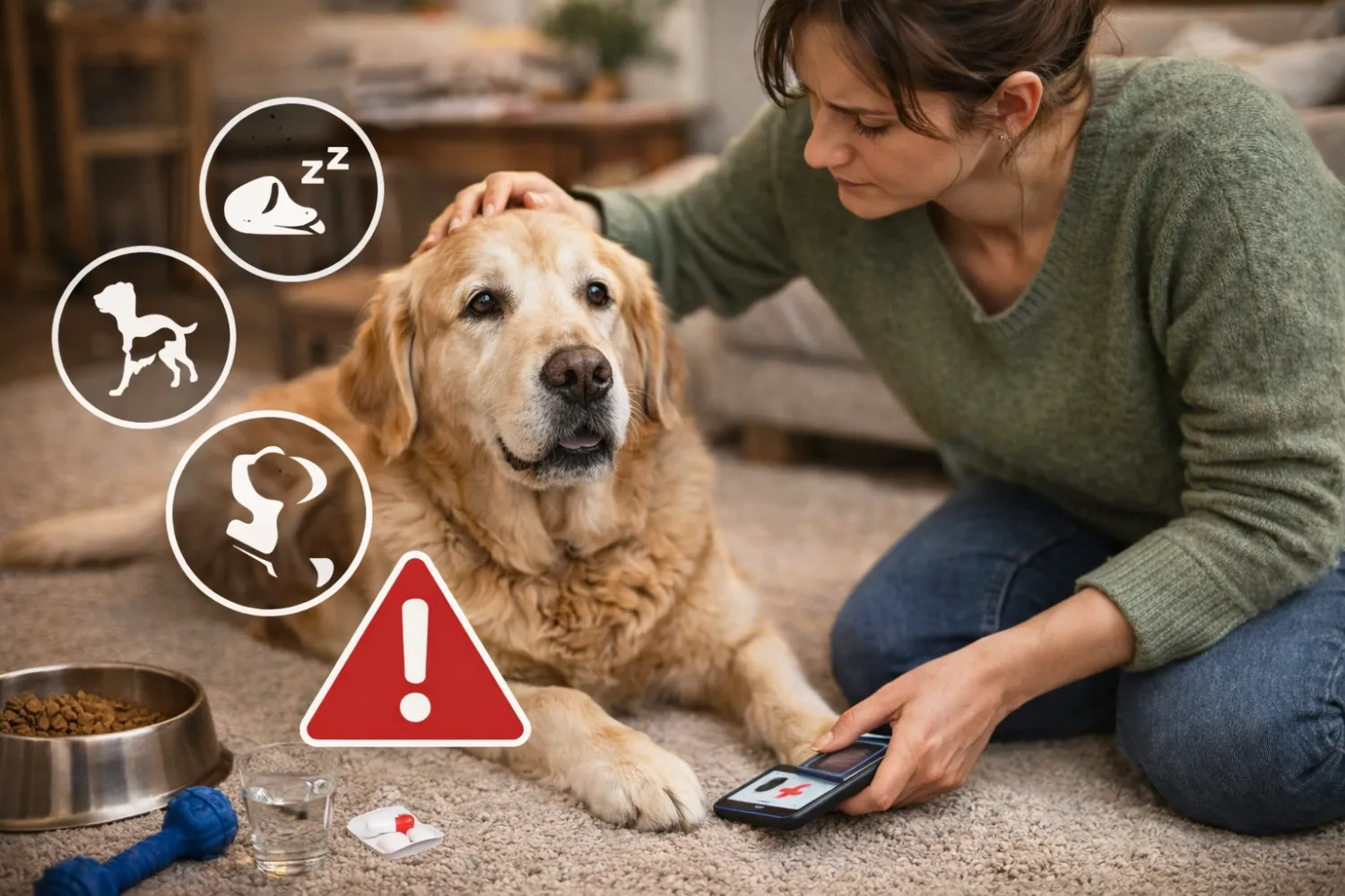 8 signes qui montrent que votre chien ne va pas bien… et quand appeler le vétérinaire
