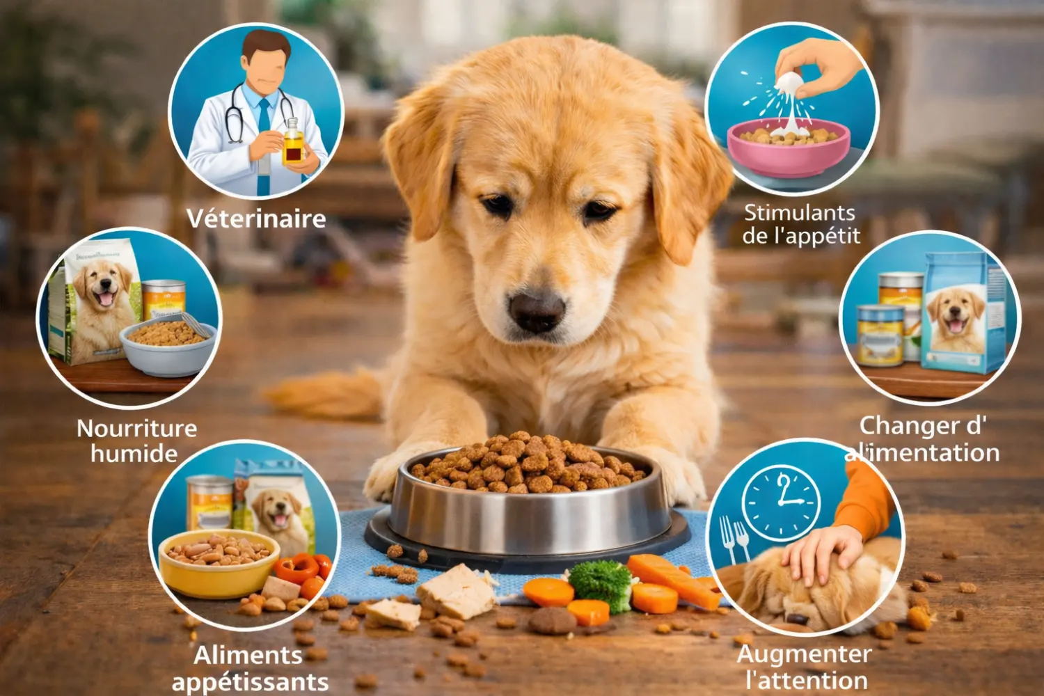 Chien qui ne mange plus : les 6 solutions les plus efficaces