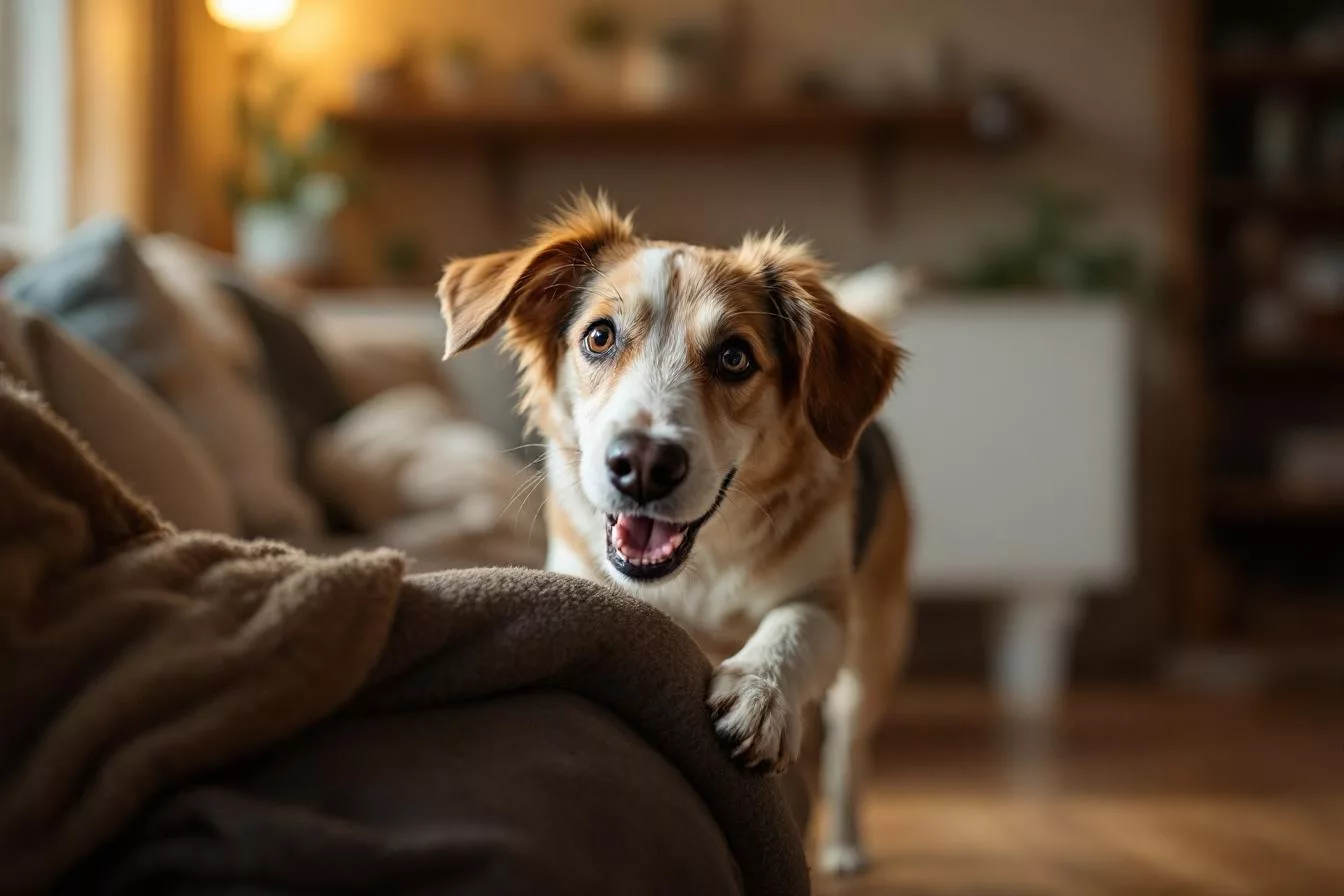 chien illustrant Diarrhée chez le chien : quand faut-il vraiment s'inquiéter ?