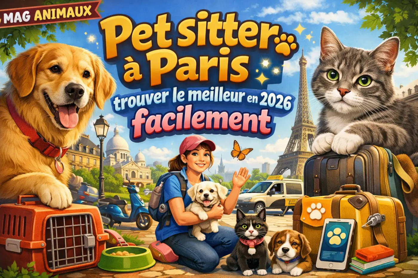 Pet sitter à Paris : trouver le meilleur en 2026 facilement