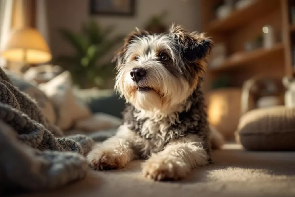 chien illustrant Vieux chien : 5 précautions pour réussir sa garde par un pet sitter