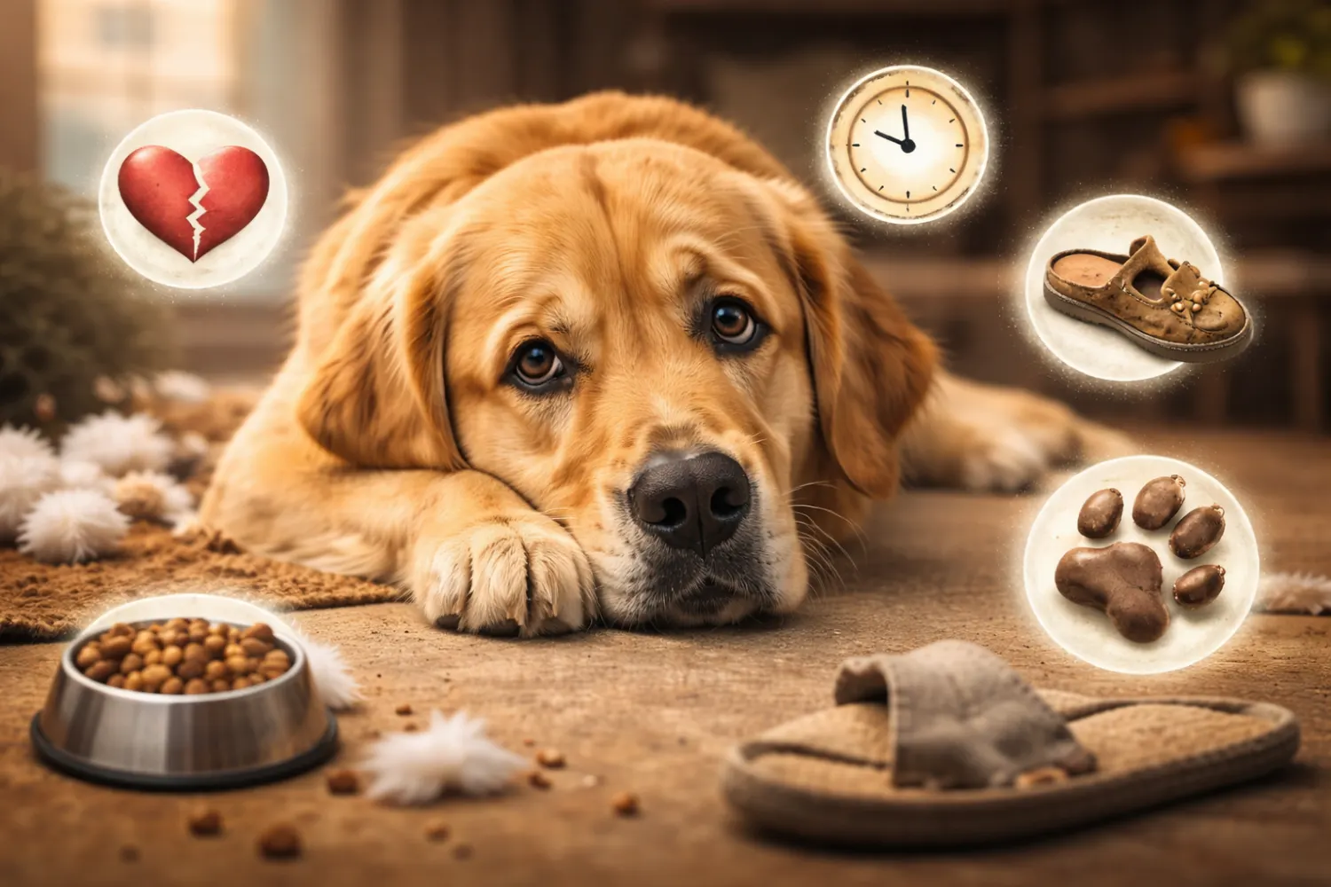 7 choses que votre chien fait quand il est malheureux (sans que vous le sachiez)