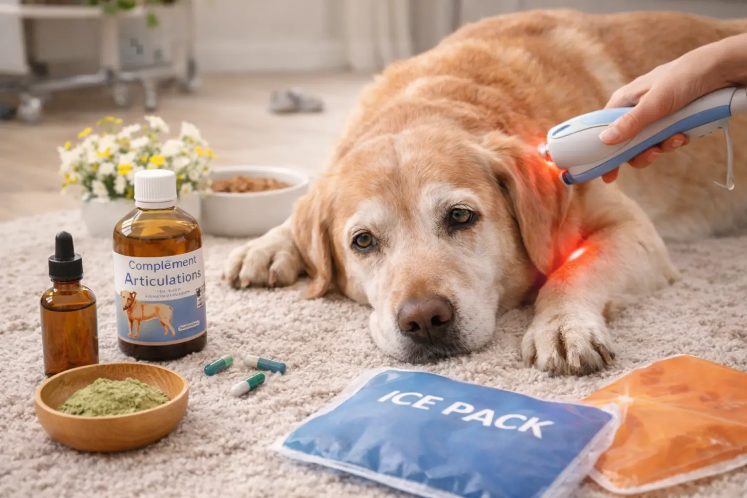 Arthrose du chien : symptômes, soulagement naturel et traitements