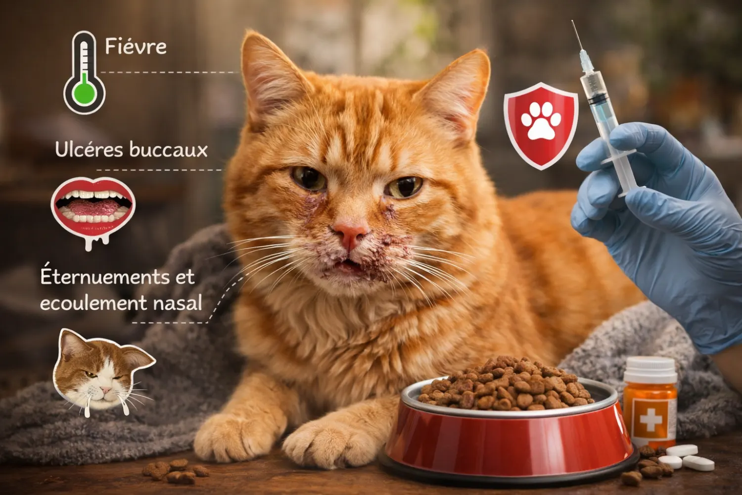 Calicivirus du chat : symptômes à reconnaître et comment protéger votre chat