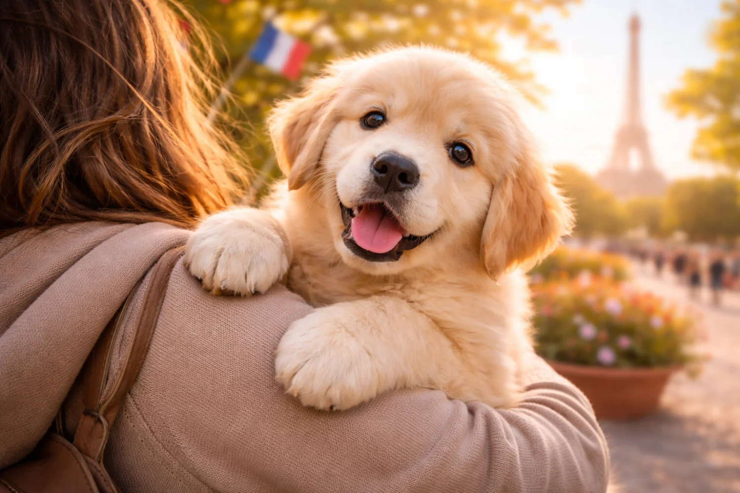 Golden retriever, nouveau chouchou des Français : pourquoi tout le monde craque pour ce “chiot doudou” en 2026.