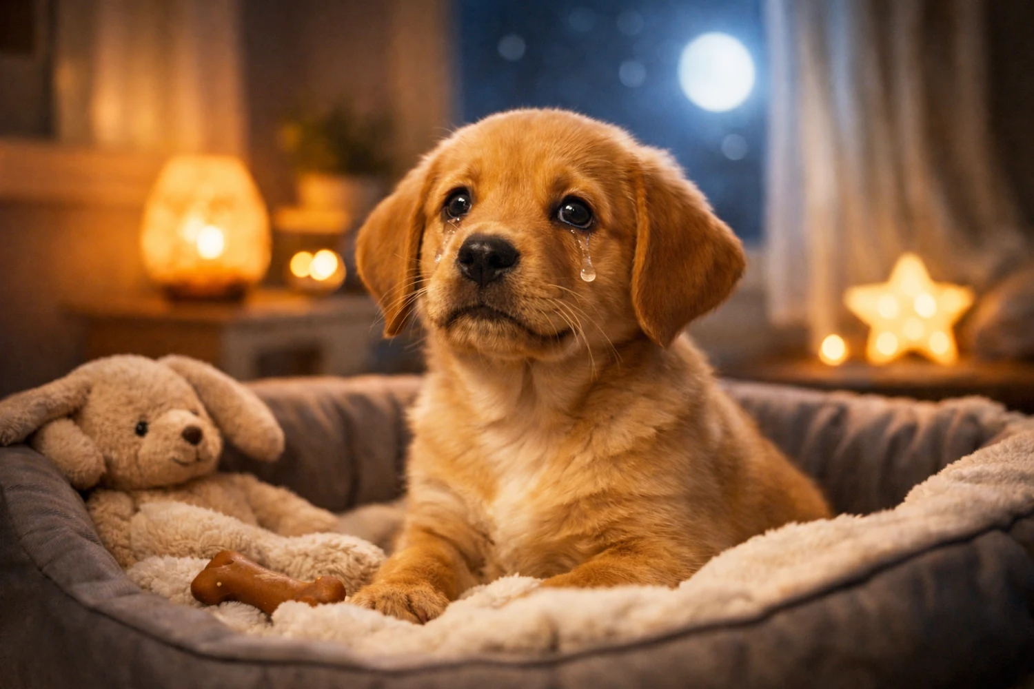 Mon chiot pleure la nuit : la méthode douce en 48h