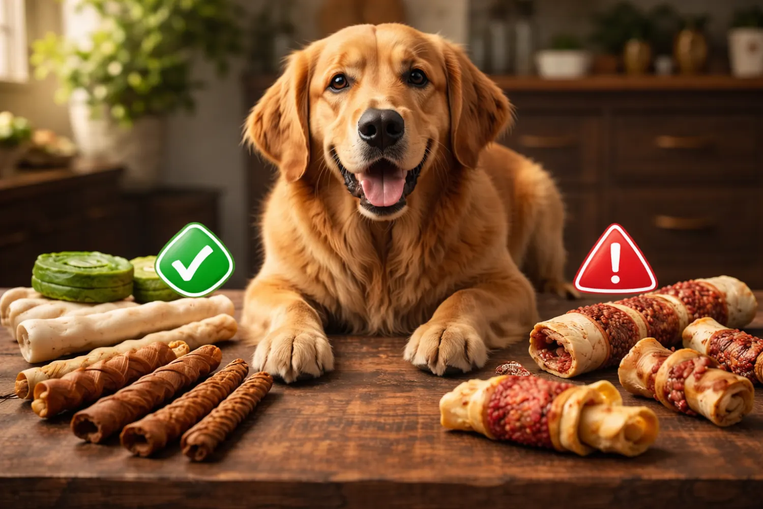 Os à mâcher pour chien : lesquels sont vraiment sûrs et lesquels peuvent être dangereux