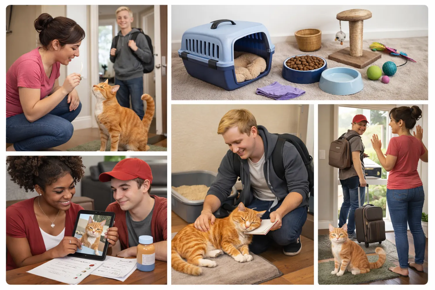 Préparer son chat au pet sitter en 5 étapes