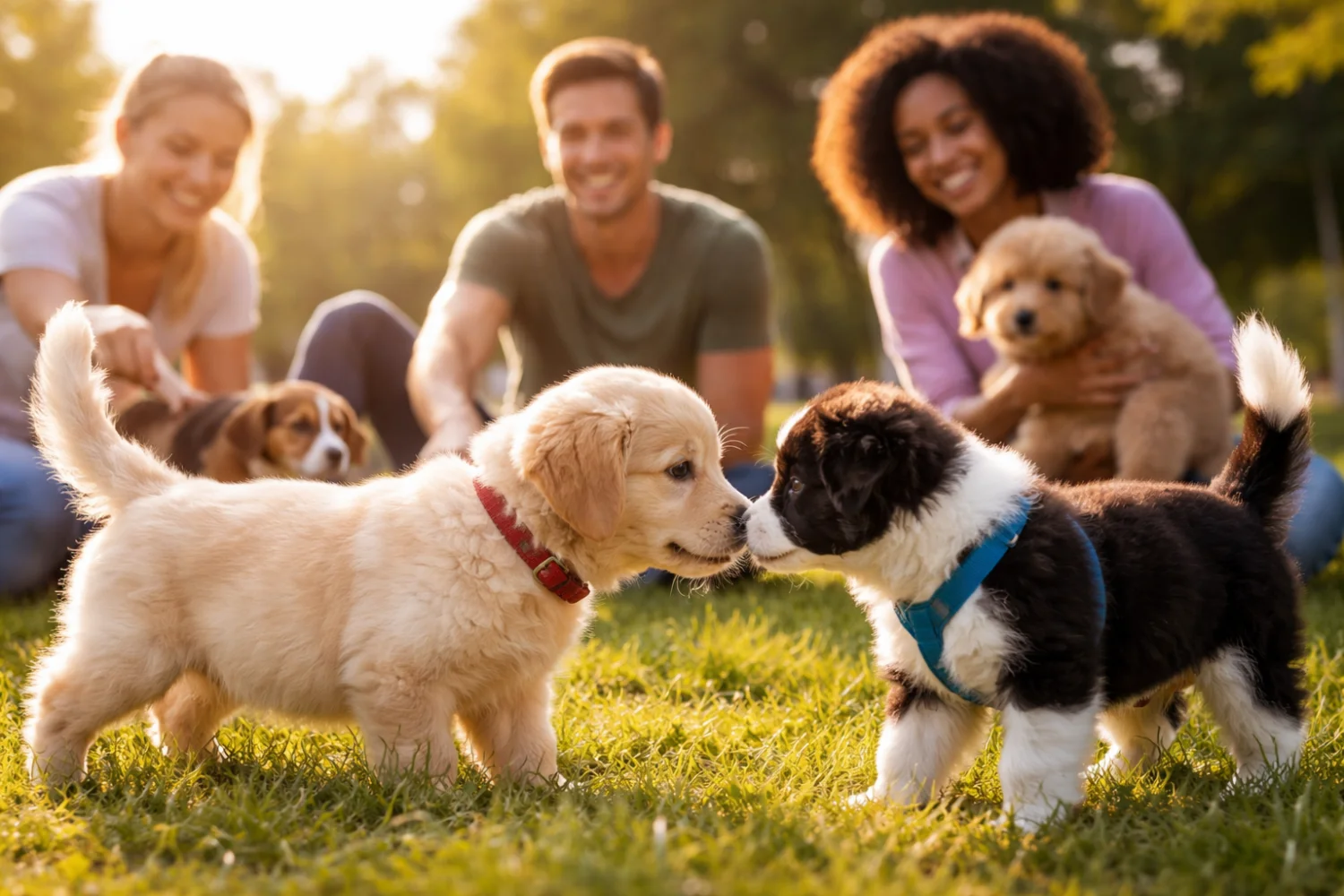 Socialiser son chiot : bien démarrer, sans stress
