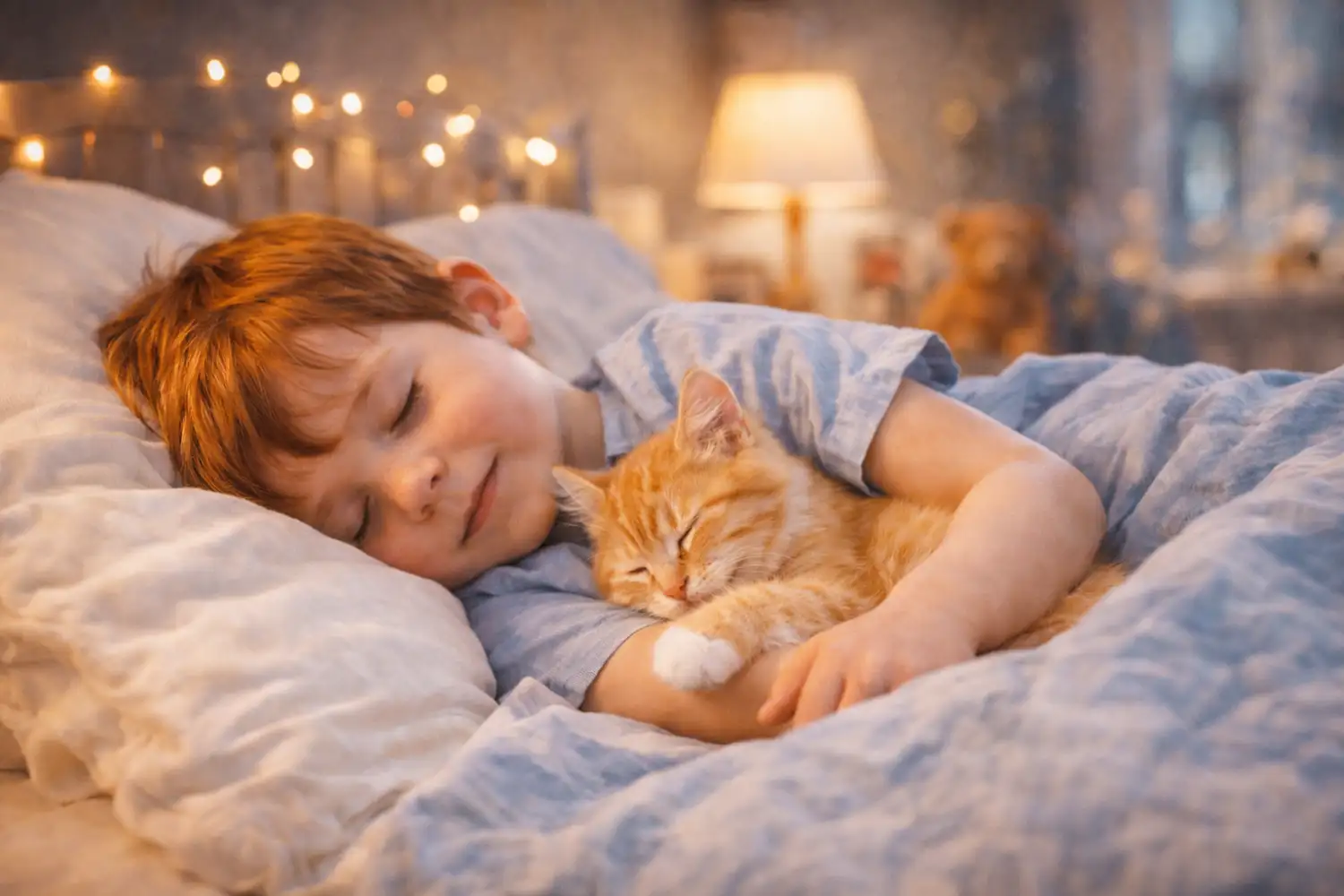 Pourquoi votre chaton dort-il toujours près de votre enfant ? La vraie raison