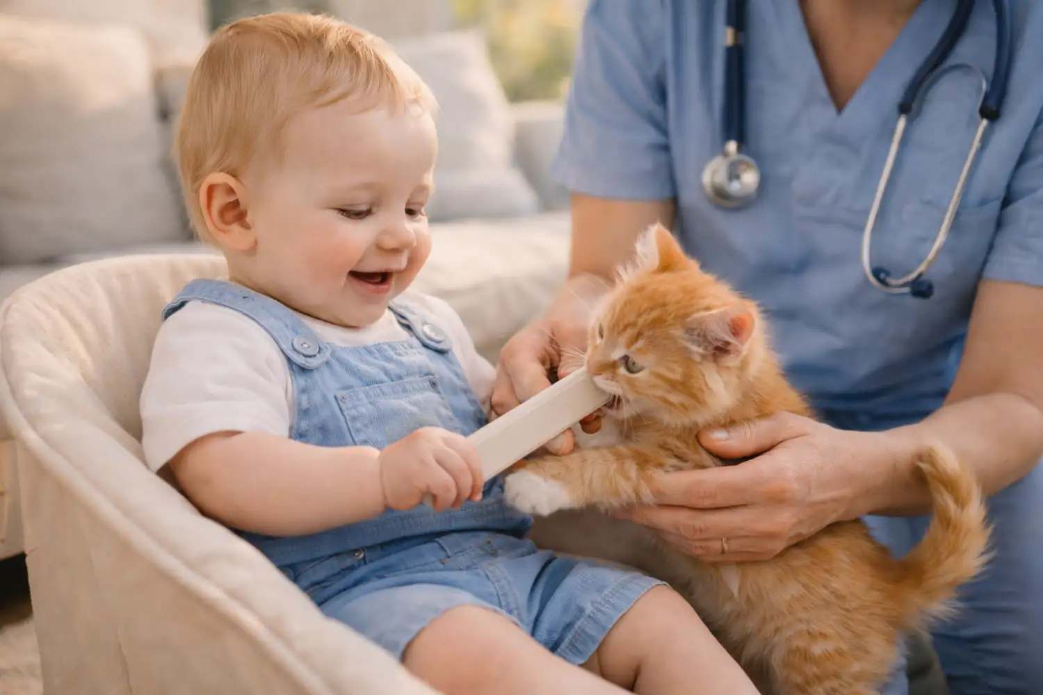 Mon chaton griffe mon bébé : cette astuce de vétérinaire change tout