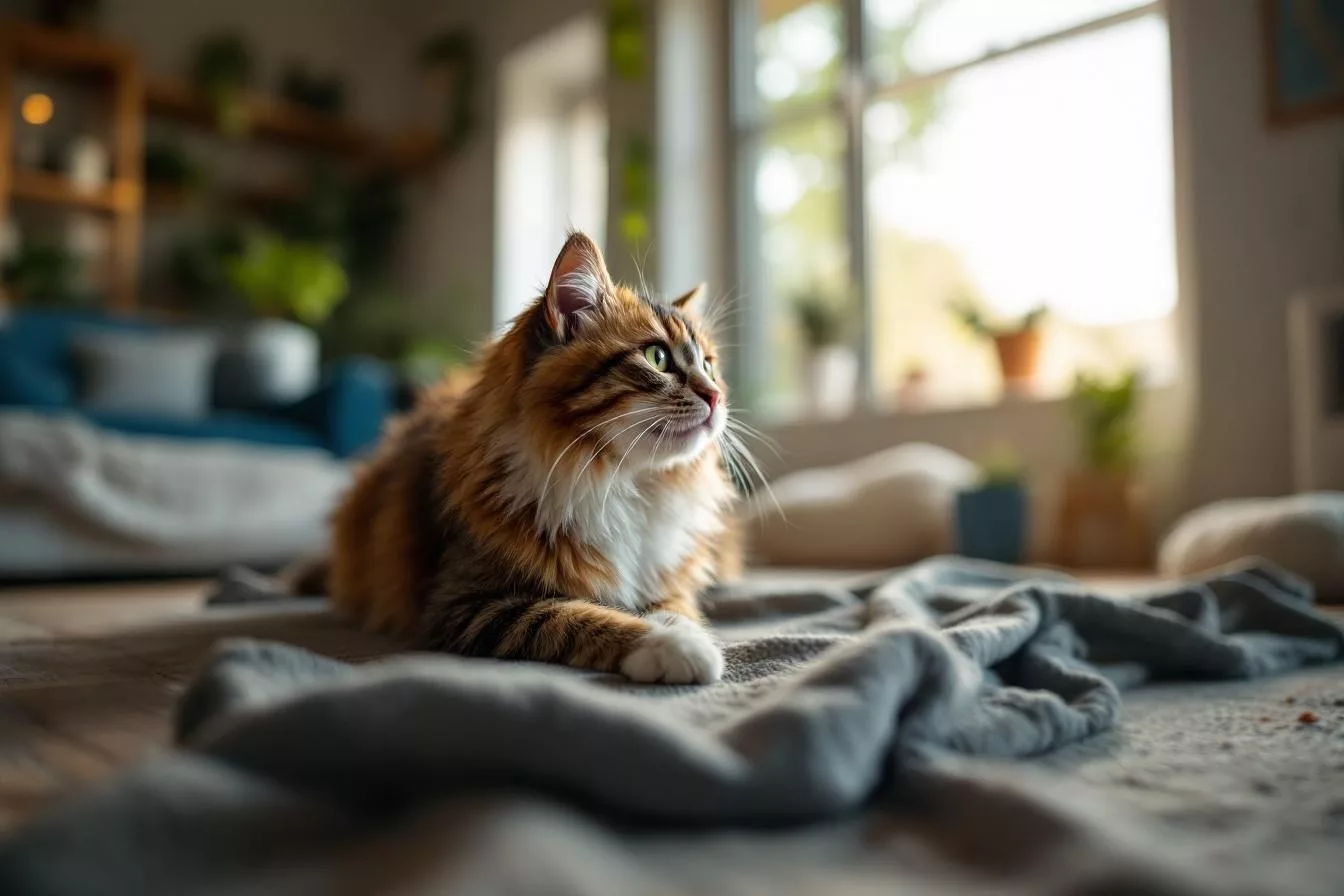 chat illustrant “Mon chat comprend tout” : les signes qui prouvent qu’il capte vos mots