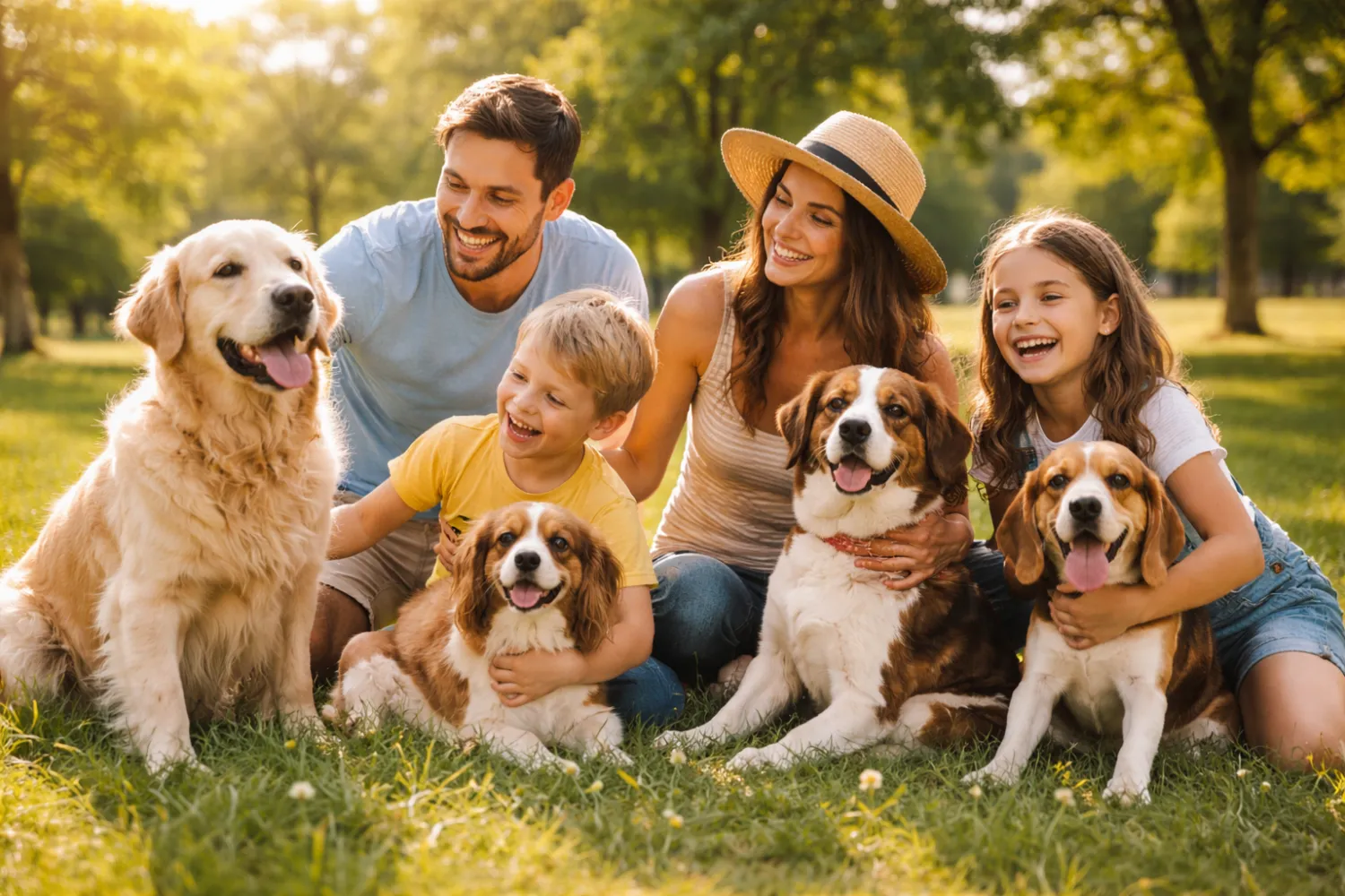 Quelle race de chien pour une famille avec enfants ?