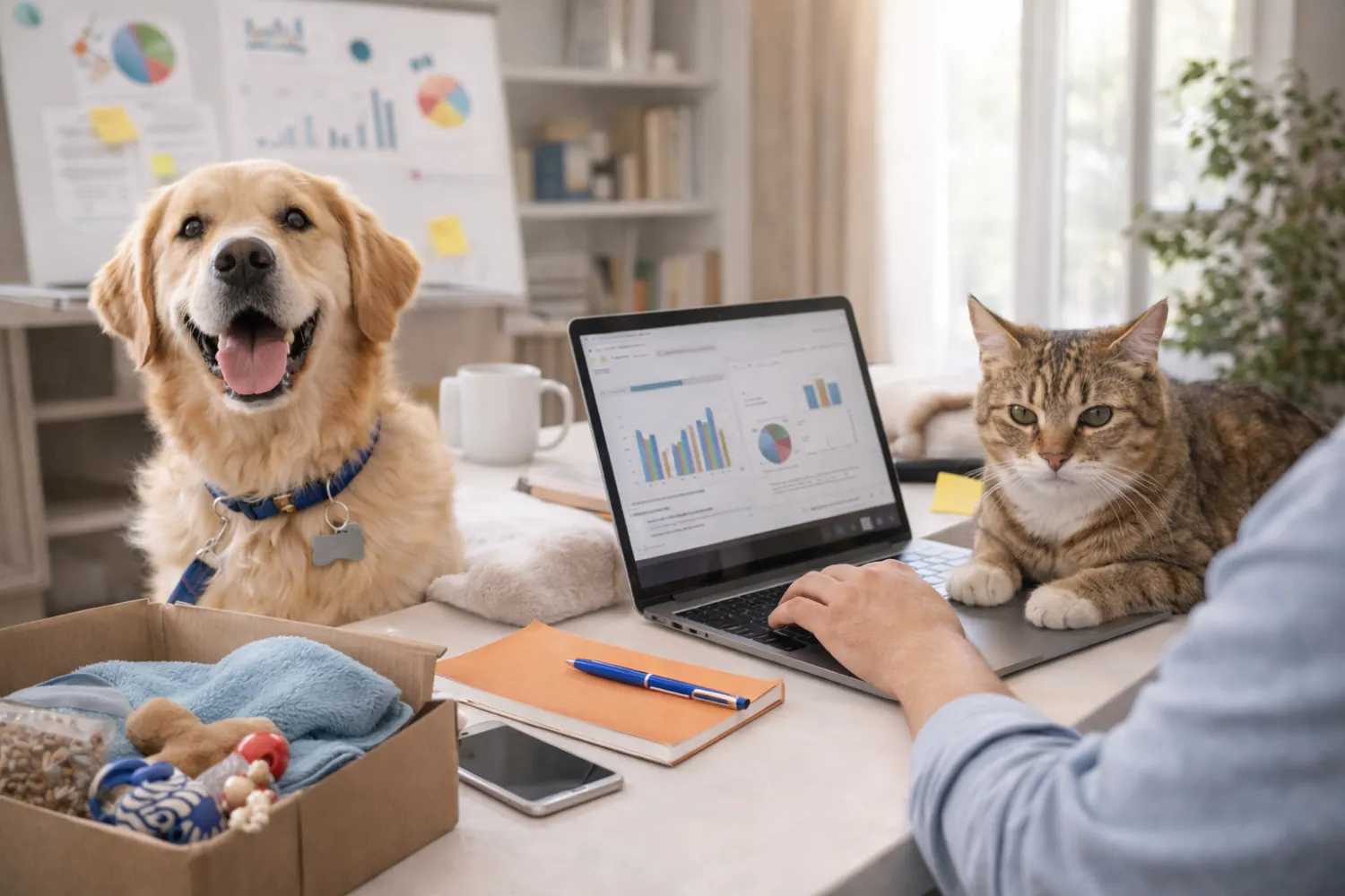 Chien ou chat en télétravail : comment gérer les nouvelles habitudes