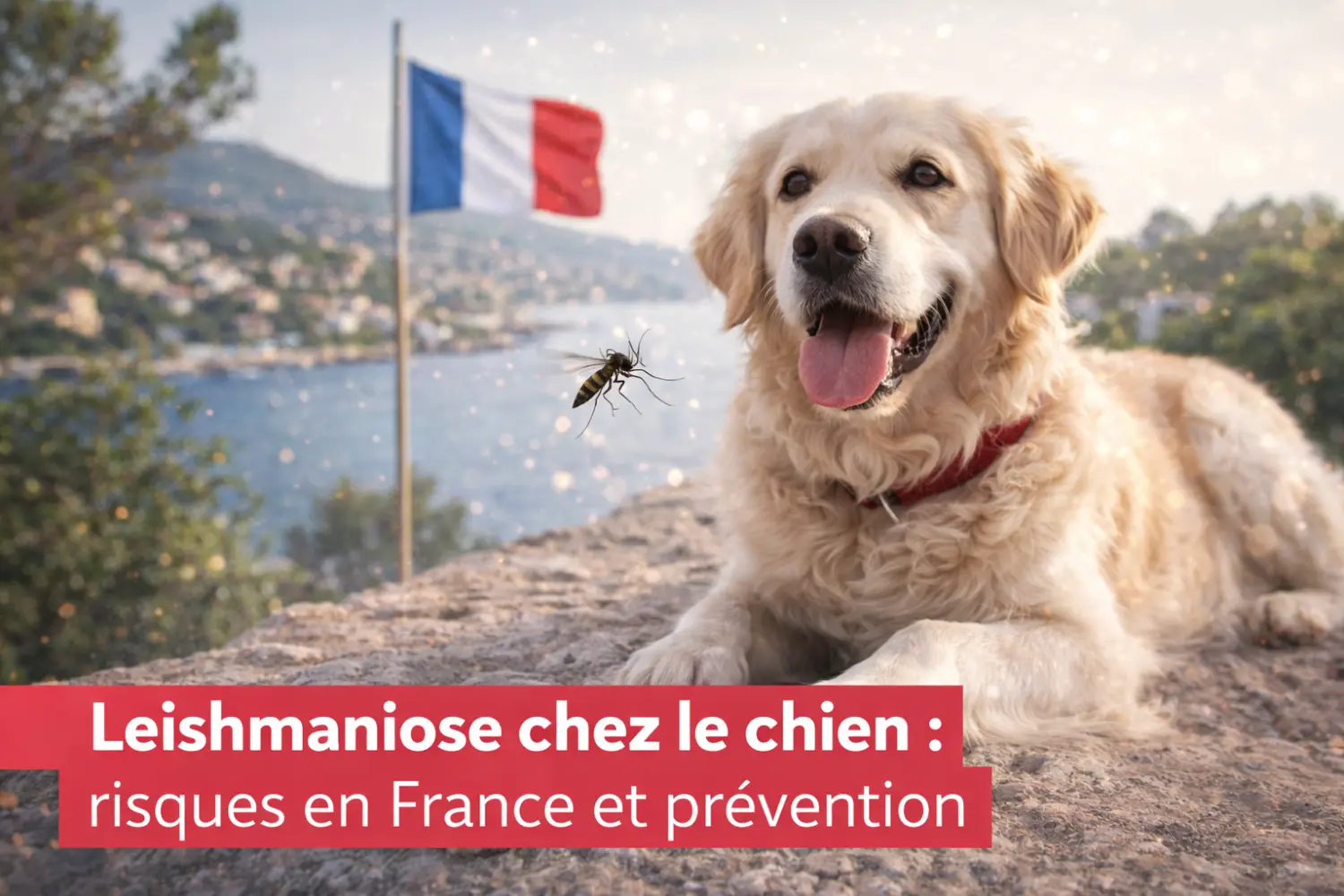 Leishmaniose chez le chien : risques en France et prévention