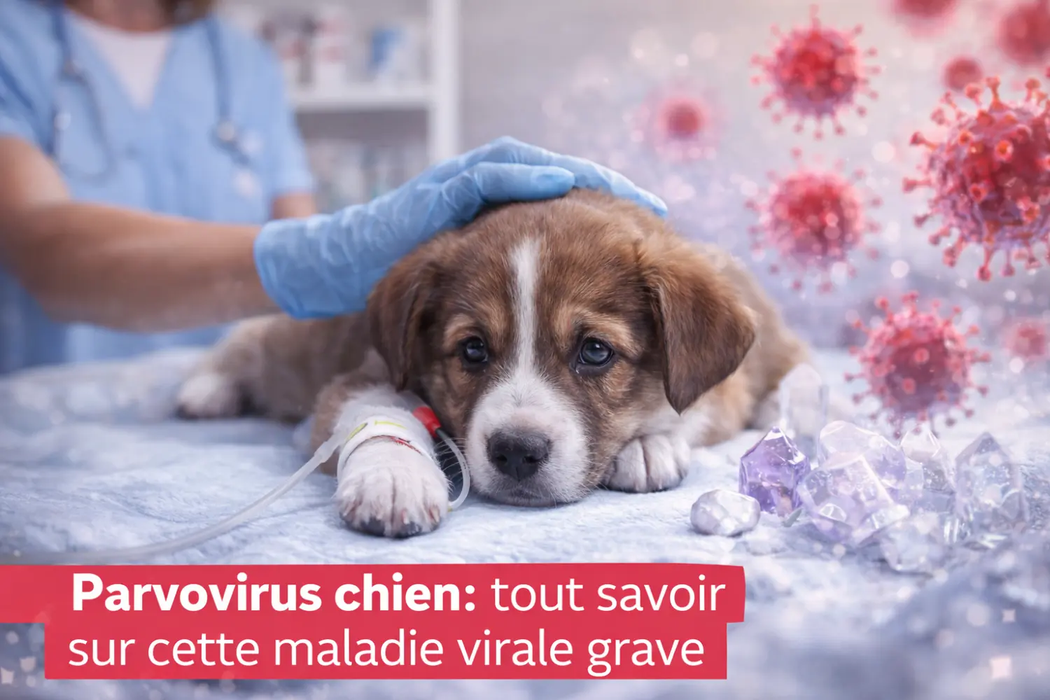 Parvovirus chien : tout savoir sur cette maladie virale grave