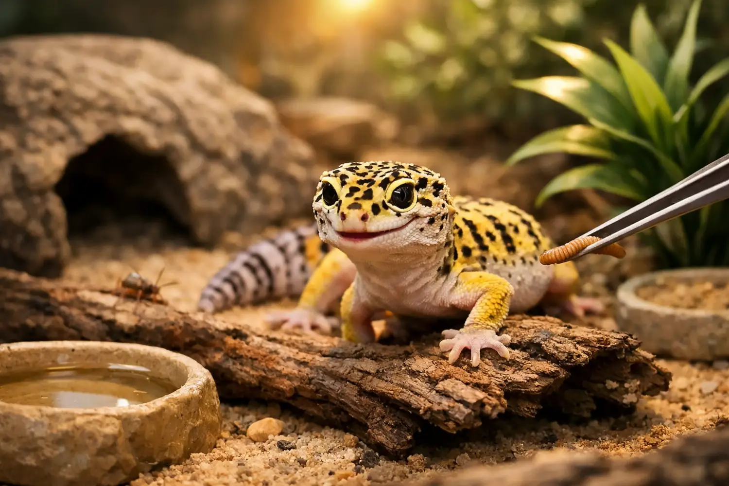 Le gecko léopard (Eublepharis macularius) est-il le reptile parfait pour débuter ?