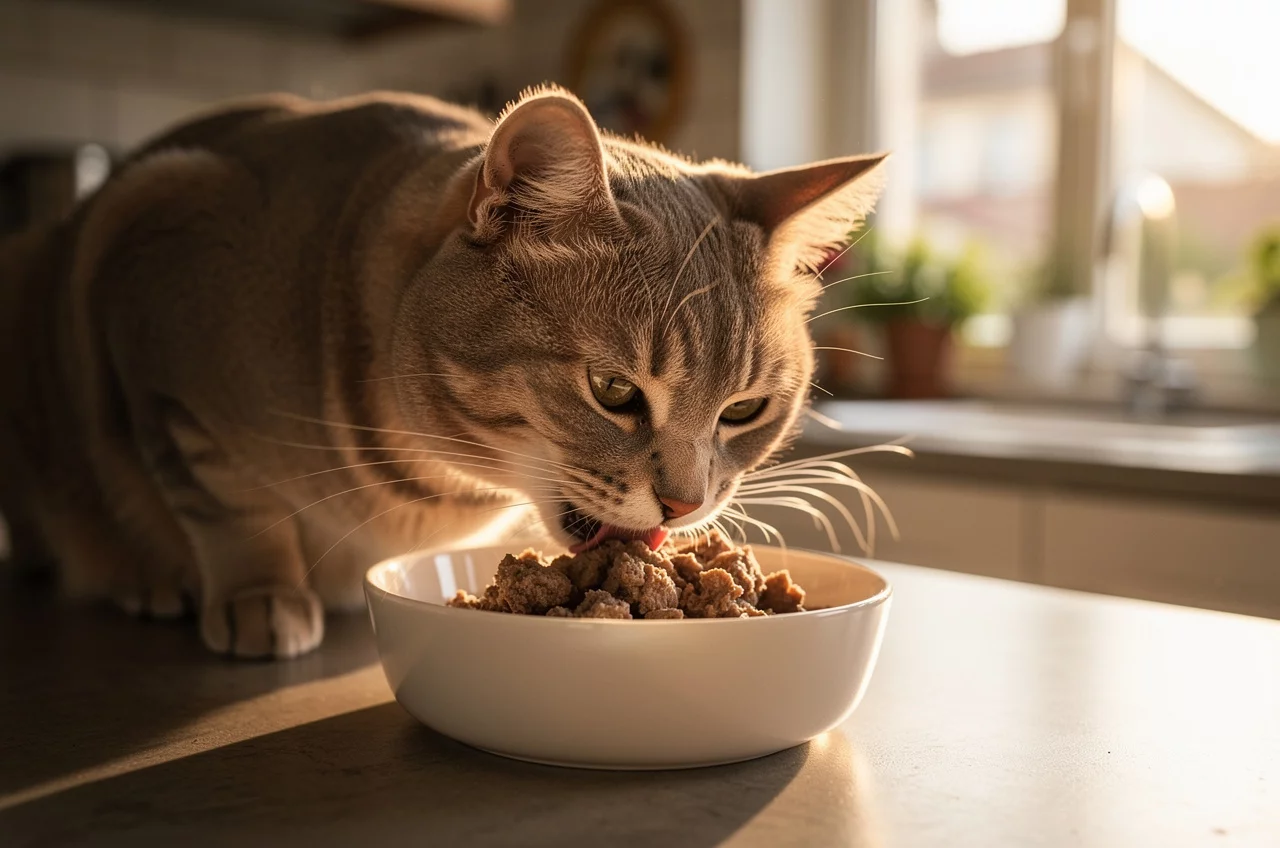 Alimentation du Abyssin : besoins spécifiques — animal de compagnie photo lifestyle authentique