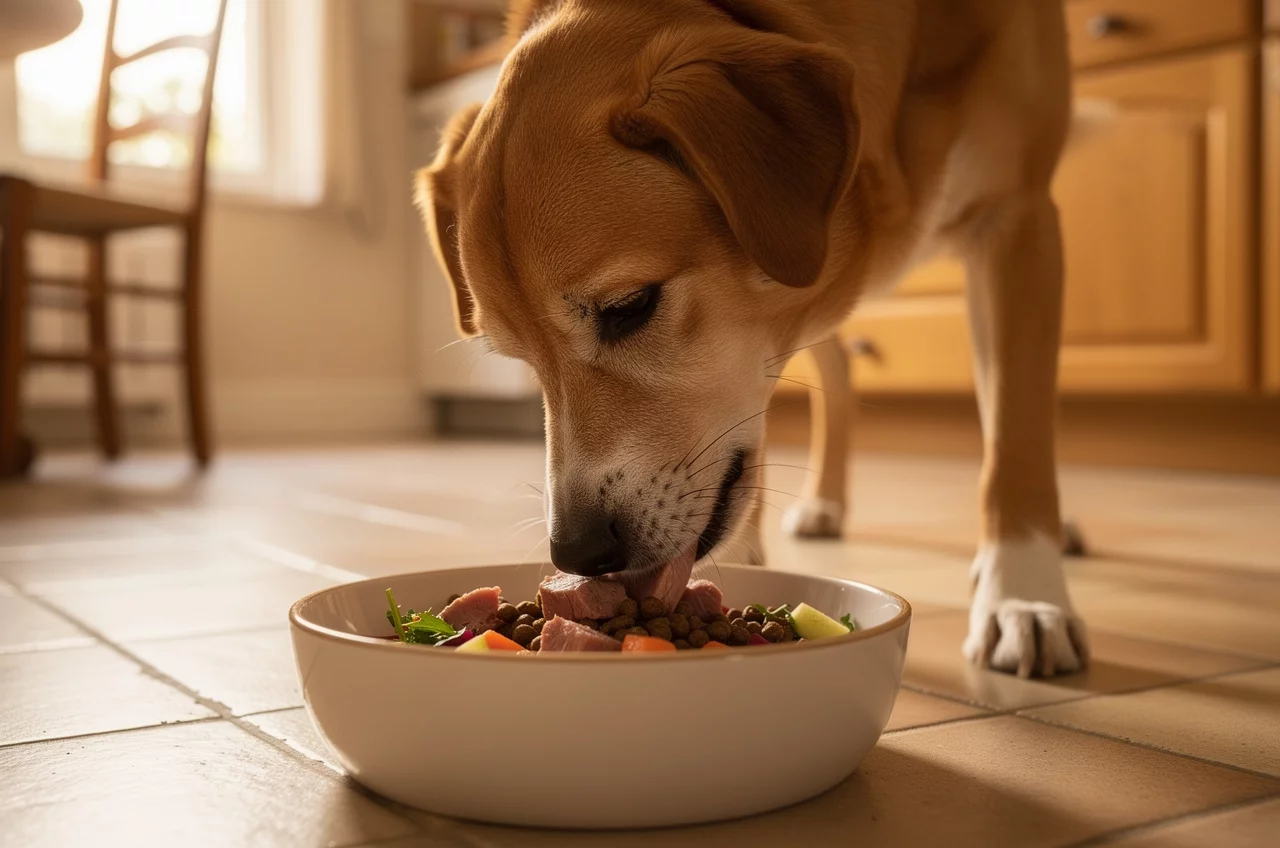 Alimentation du Norvégien : besoins spécifiques — animal de compagnie photo lifestyle authentique