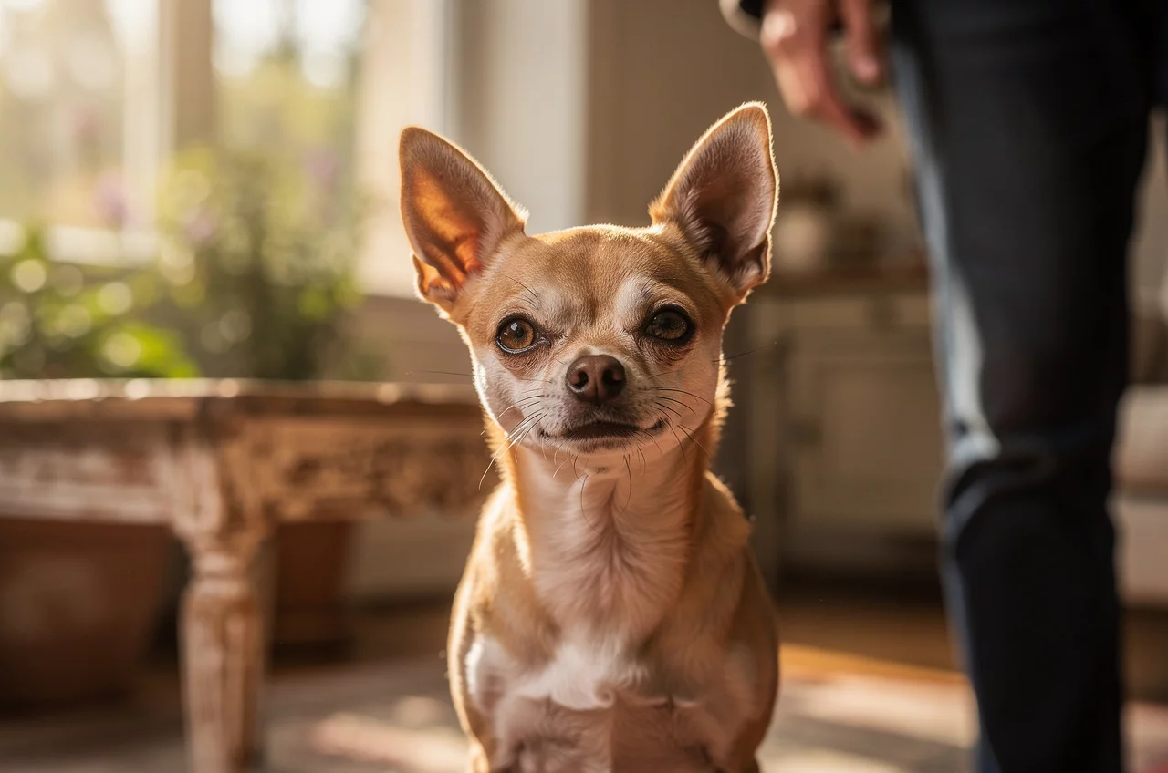 Le Chihuahua en appartement : besoins, — animal de compagnie photo lifestyle authentique