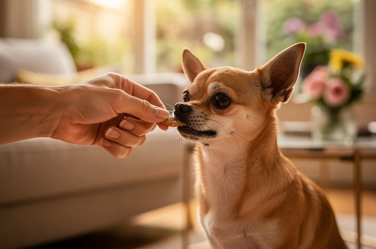Éducation du Chihuahua : les 3 — animal de compagnie photo lifestyle authentique