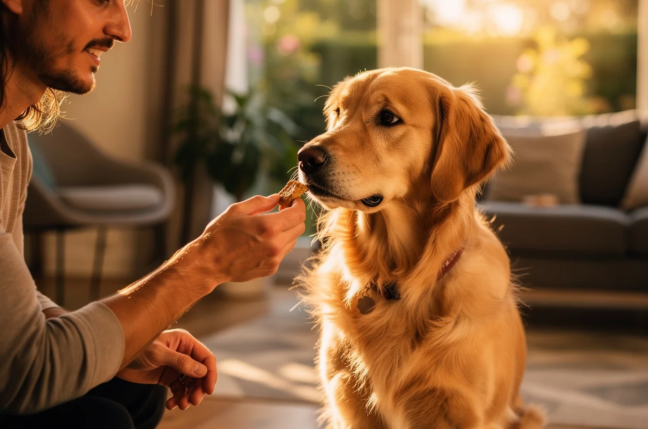 Éducation du Golden Retriever : les — chien photo lifestyle authentique