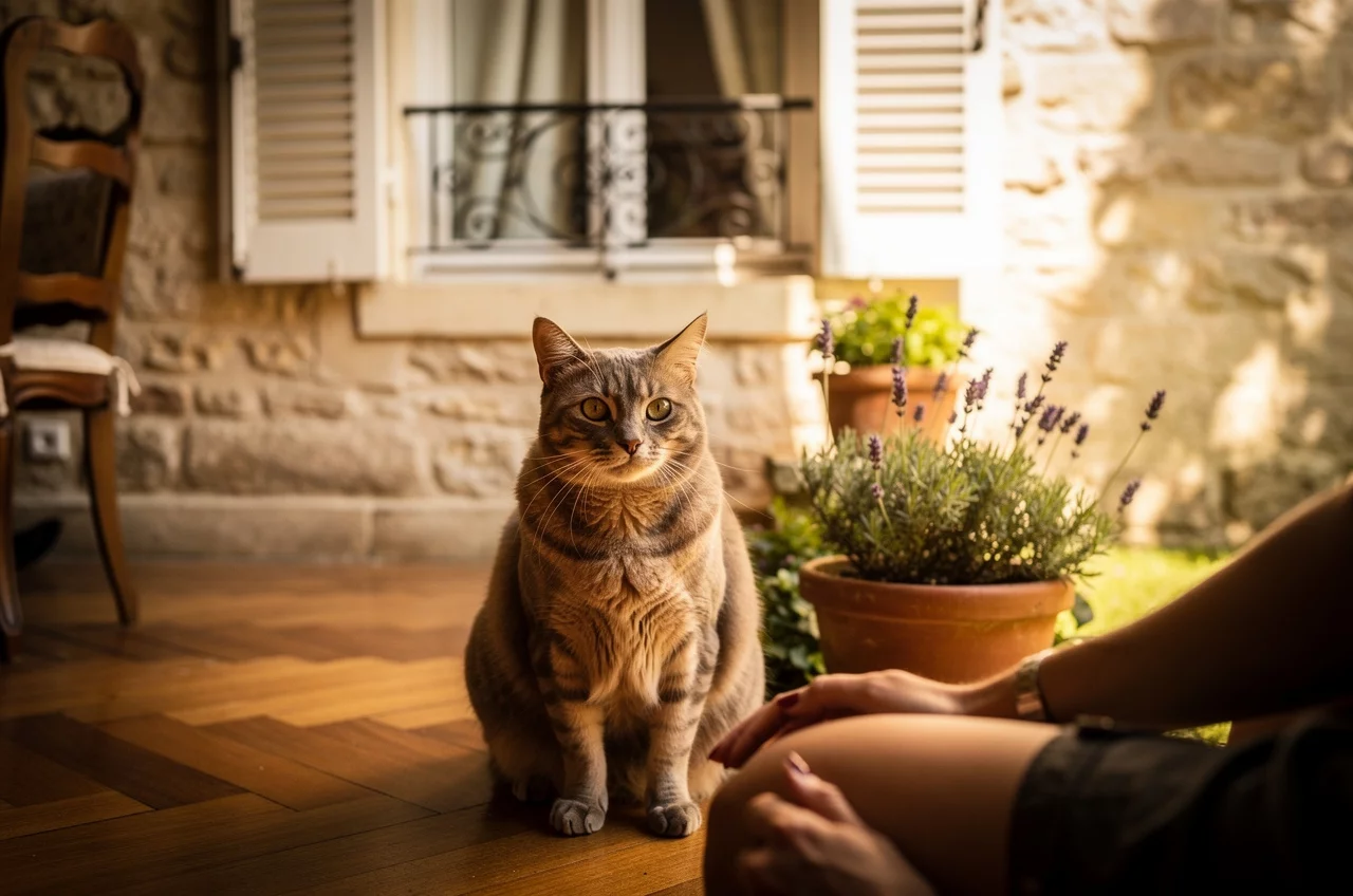 Le Sphynx est-il fait pour un — animal de compagnie photo lifestyle authentique