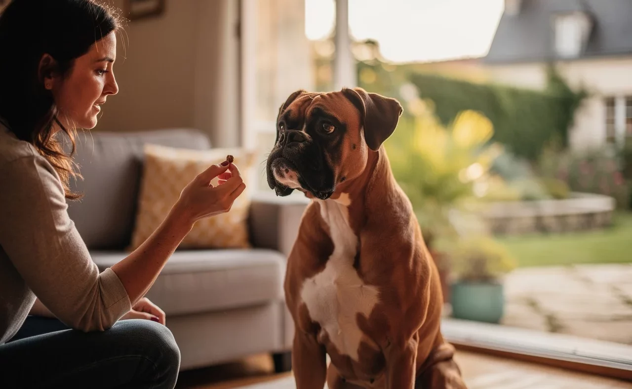 Adopter un Boxer : caractère, éducation — animal de compagnie photo lifestyle authentique