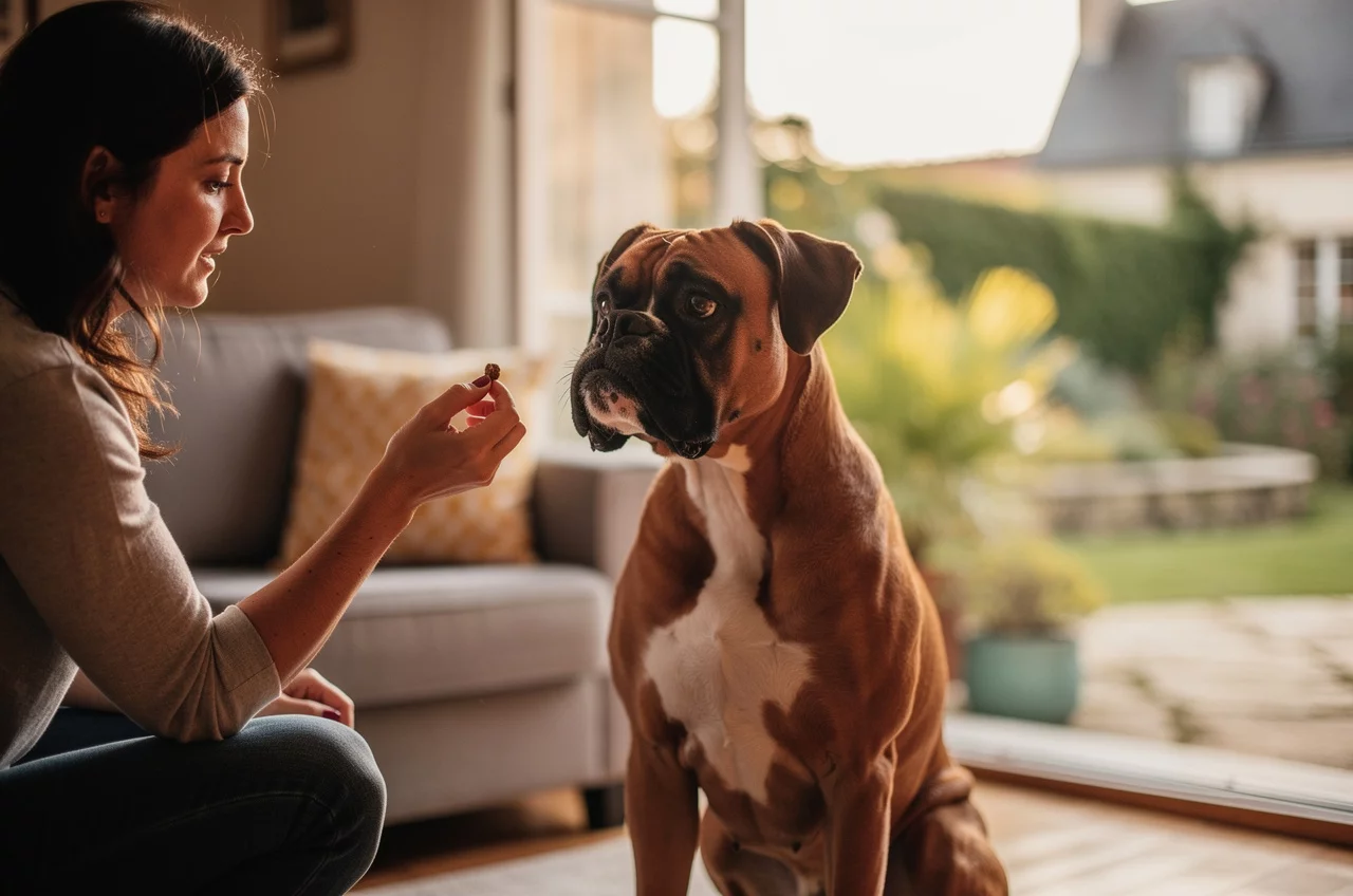 Adopter un Boxer : caractère, éducation — animal de compagnie photo lifestyle authentique