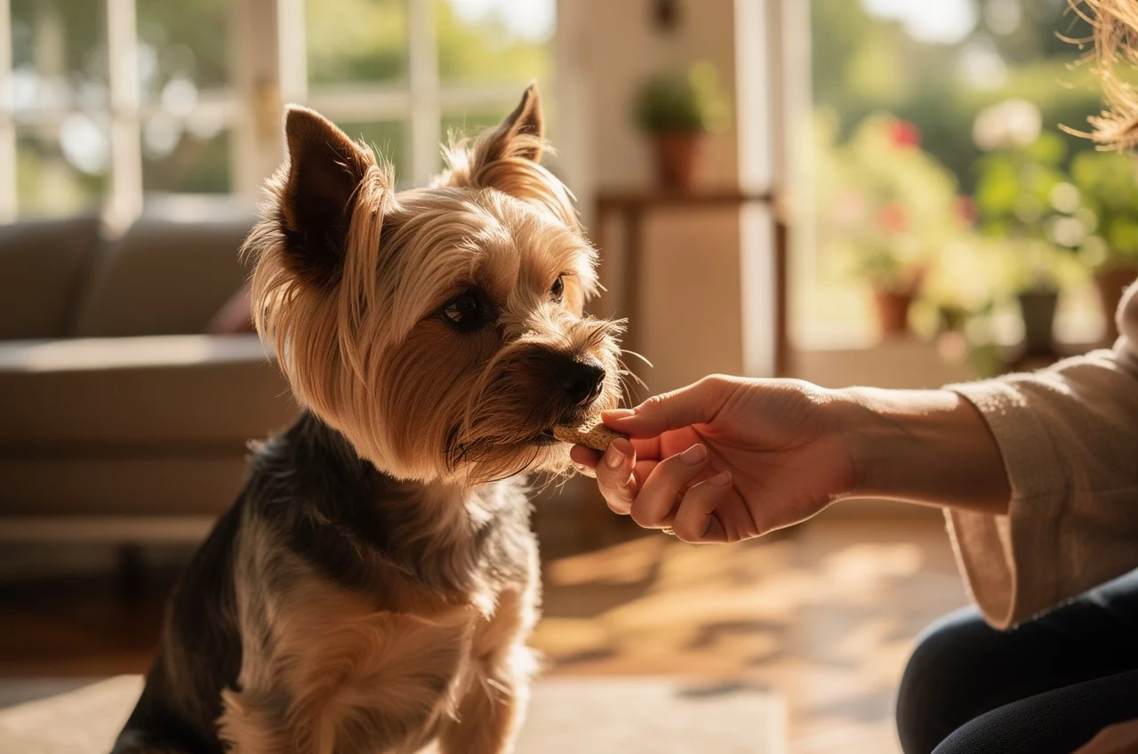 Adopter un Yorkshire Terrier : caractère, — animal de compagnie photo lifestyle authentique
