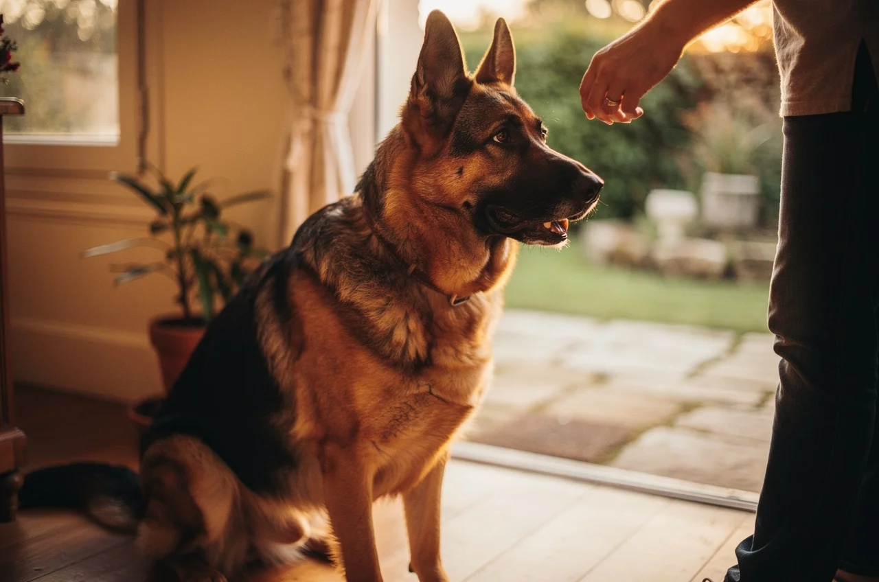 Berger Allemand — animal de compagnie photo lifestyle authentique