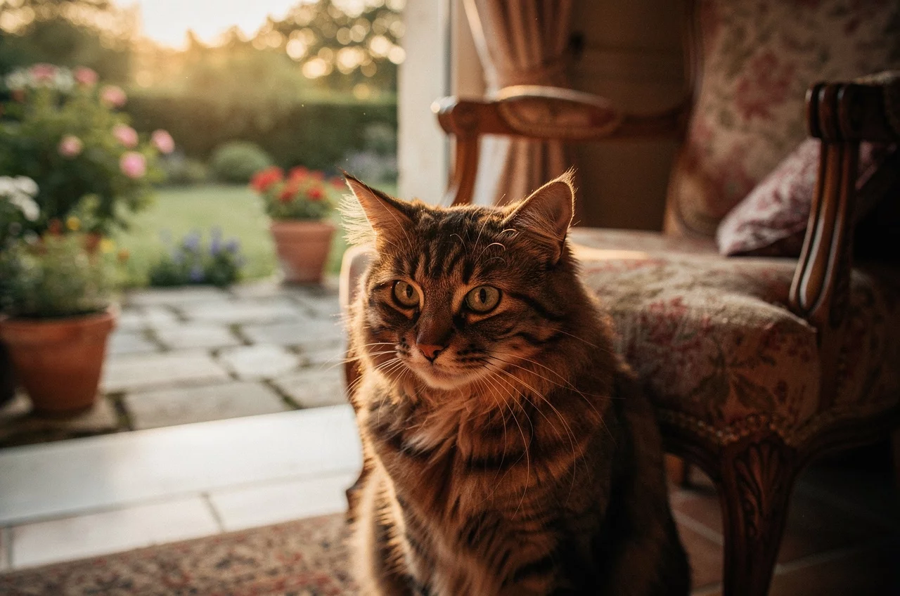 Le Burmese est-il fait pour un — animal de compagnie photo lifestyle authentique
