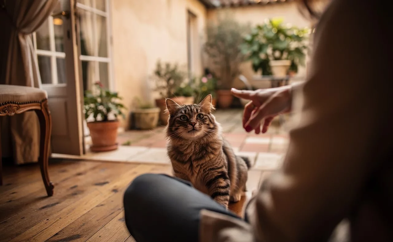 Persan — animal de compagnie photo lifestyle authentique