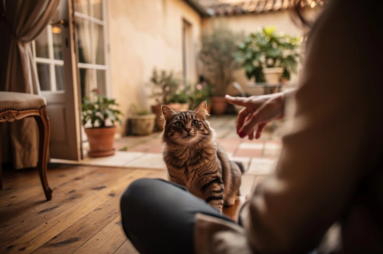 Persan — animal de compagnie photo lifestyle authentique