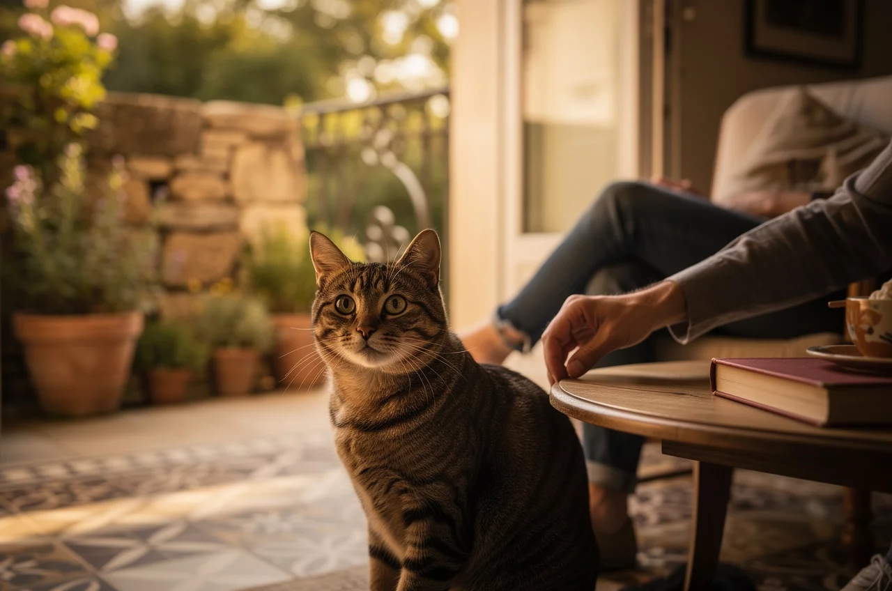 Santé du Scottish Fold : prédispositions — animal de compagnie photo lifestyle authentique