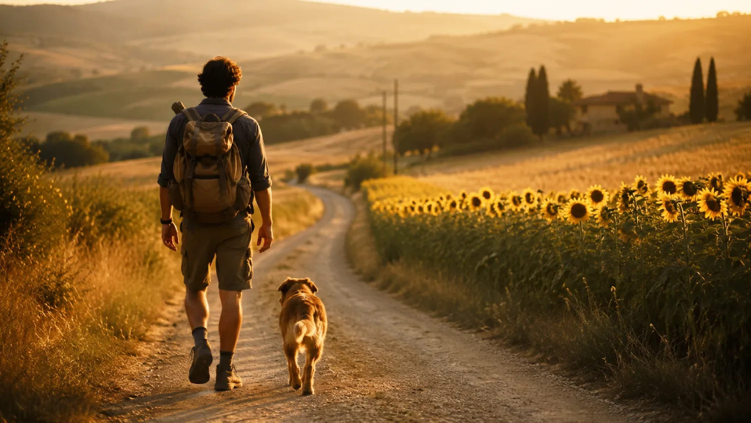 Partir des mois sur les routes de France ? Oui, mais seulement avec elle : l'histoire folle de Philippe et sa chienne Gaïa