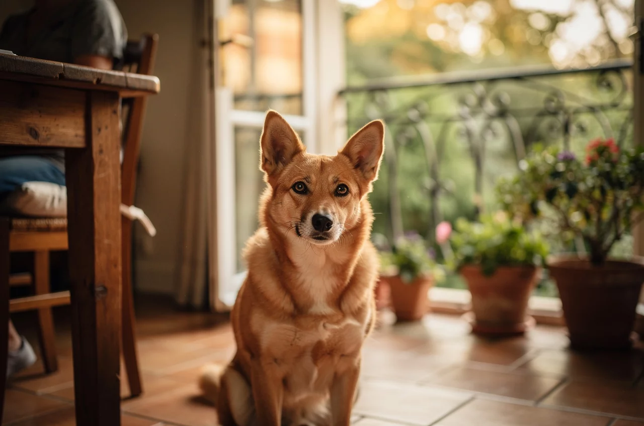 Le Akita Inu en appartement : — animal de compagnie photo lifestyle authentique