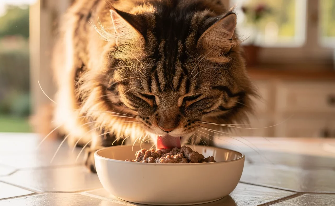 Alimentation du Maine Coon : besoins — animal de compagnie photo lifestyle authentique