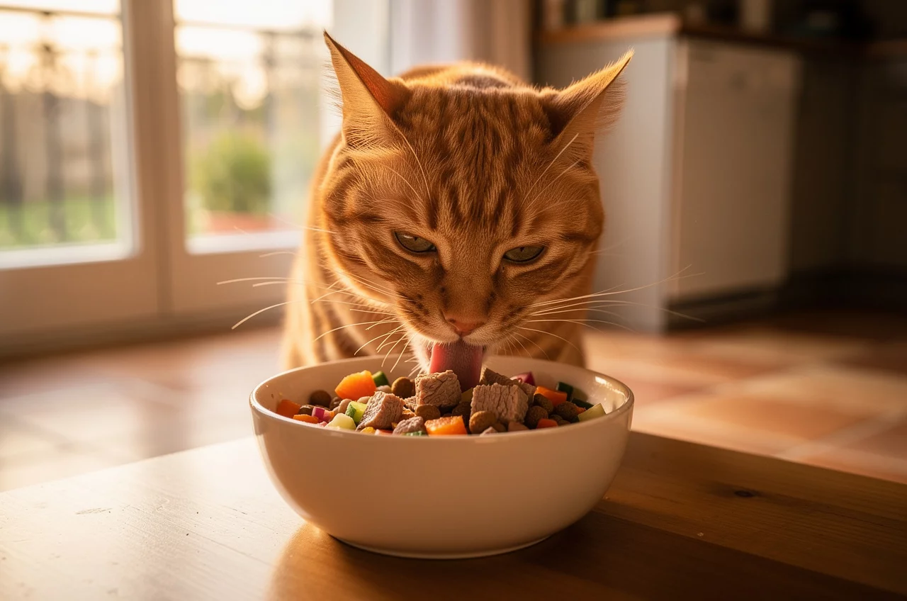 Alimentation du Somali : besoins spécifiques — animal de compagnie photo lifestyle authentique