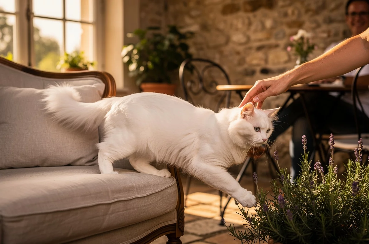 Le Angora Turc est-il fait pour — animal de compagnie photo lifestyle authentique
