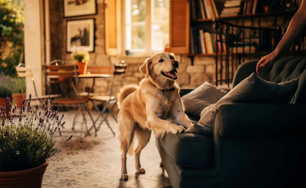 Bouvier des Flandres — animal de compagnie photo lifestyle authentique