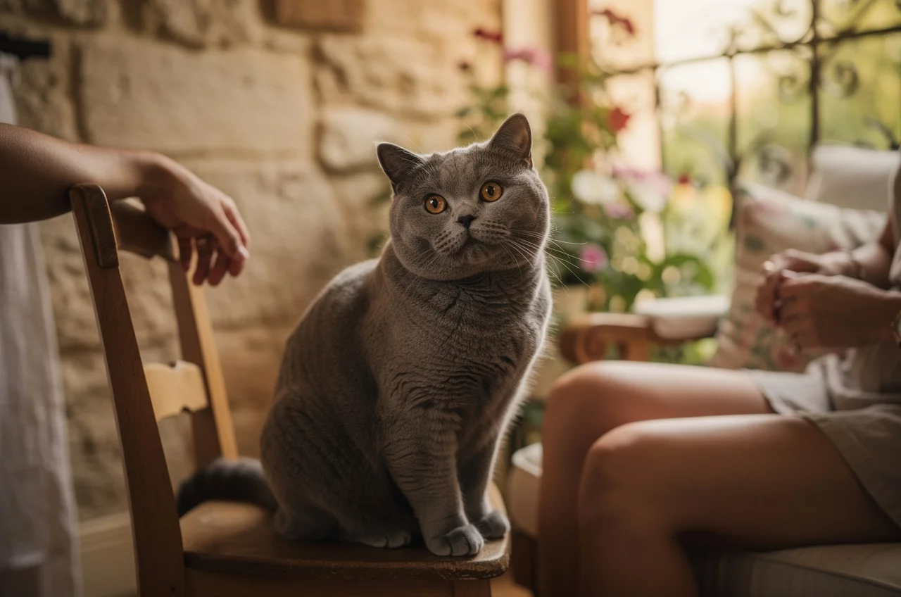 Le British Shorthair est-il fait pour — animal de compagnie photo lifestyle authentique