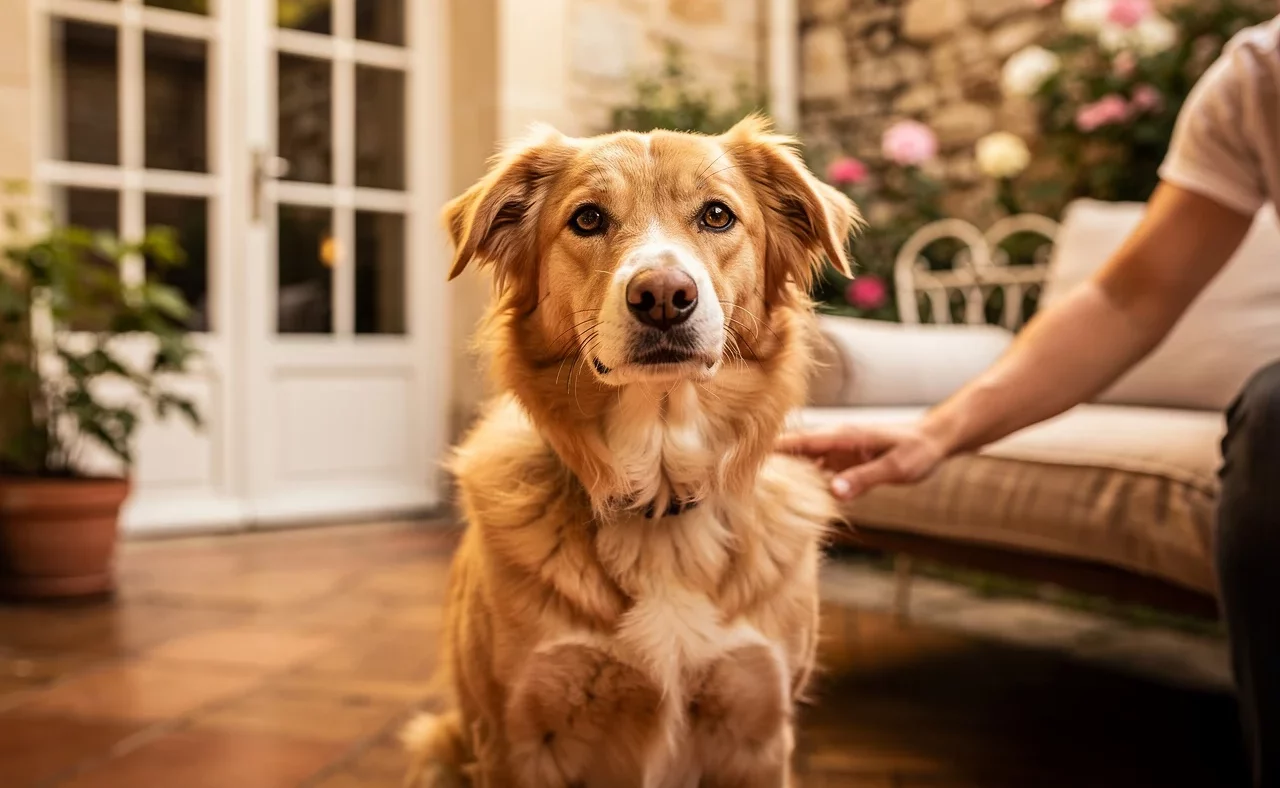 Le Cavalier King Charles en appartement — animal de compagnie photo lifestyle authentique