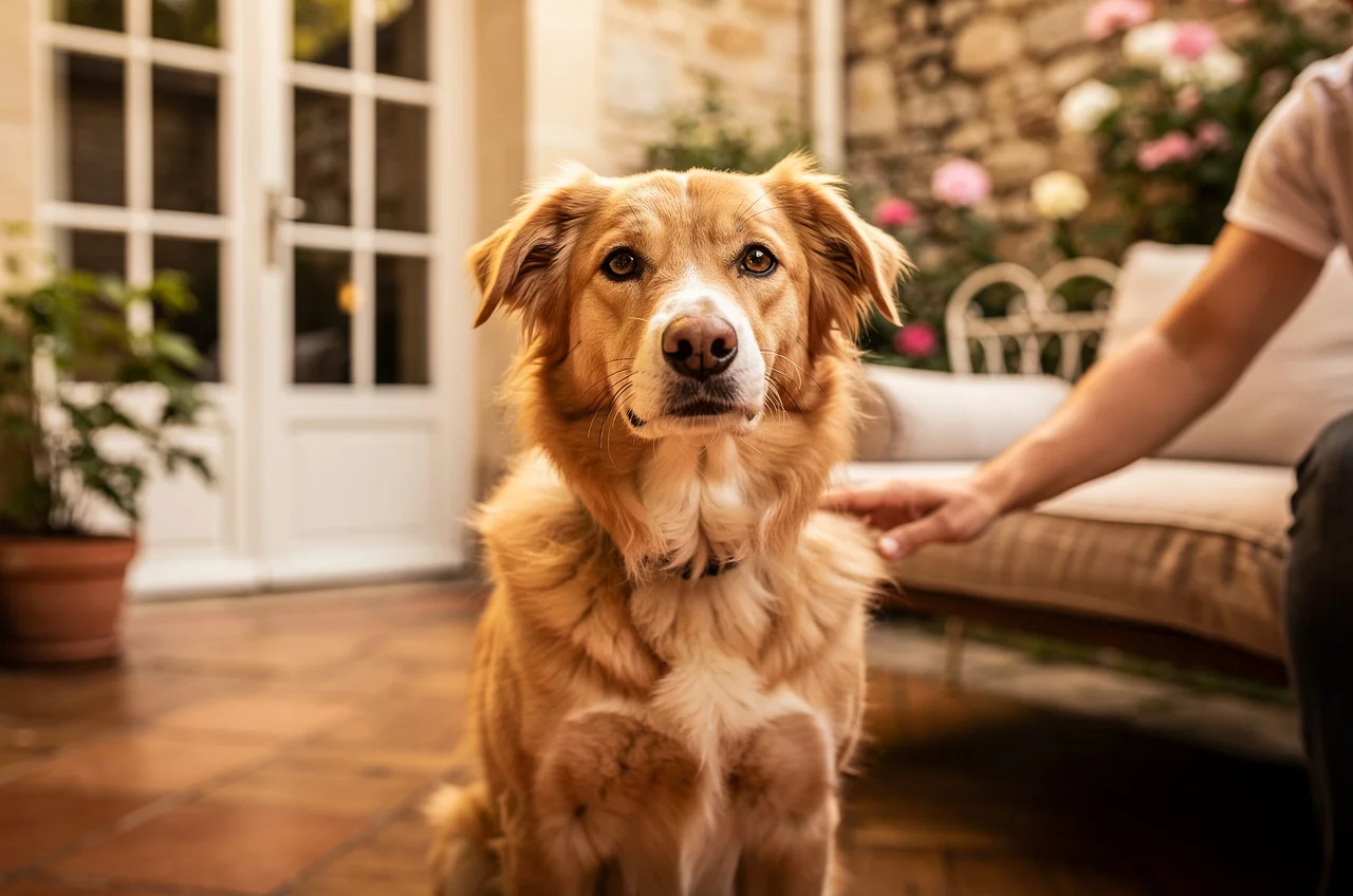 Le Cavalier King Charles en appartement — animal de compagnie photo lifestyle authentique