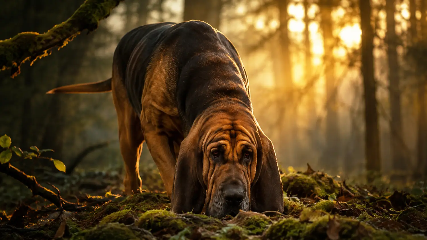 Le chien de Saint-Hubert