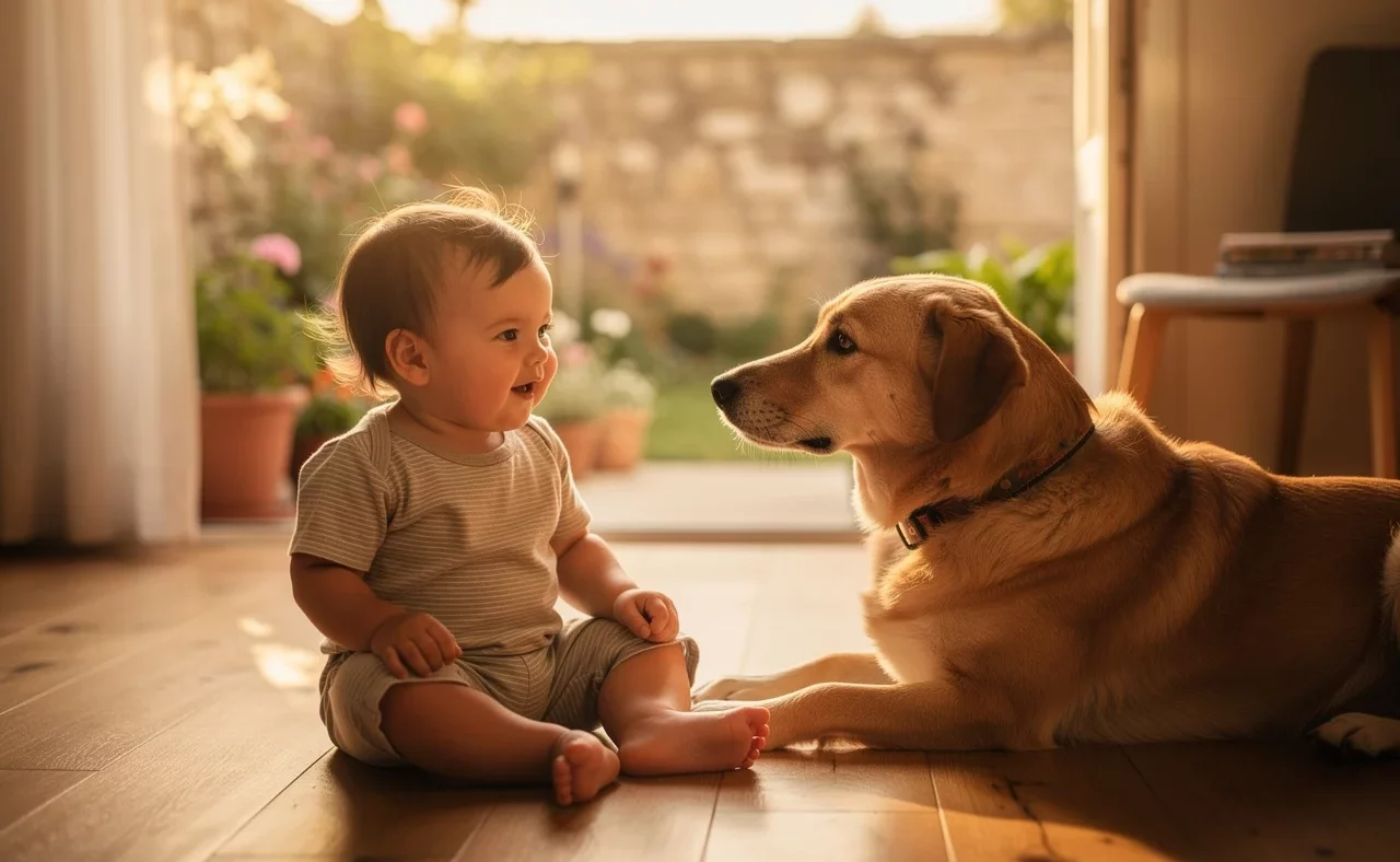 Le Dogue de Bordeaux avec des — animal de compagnie photo lifestyle authentique
