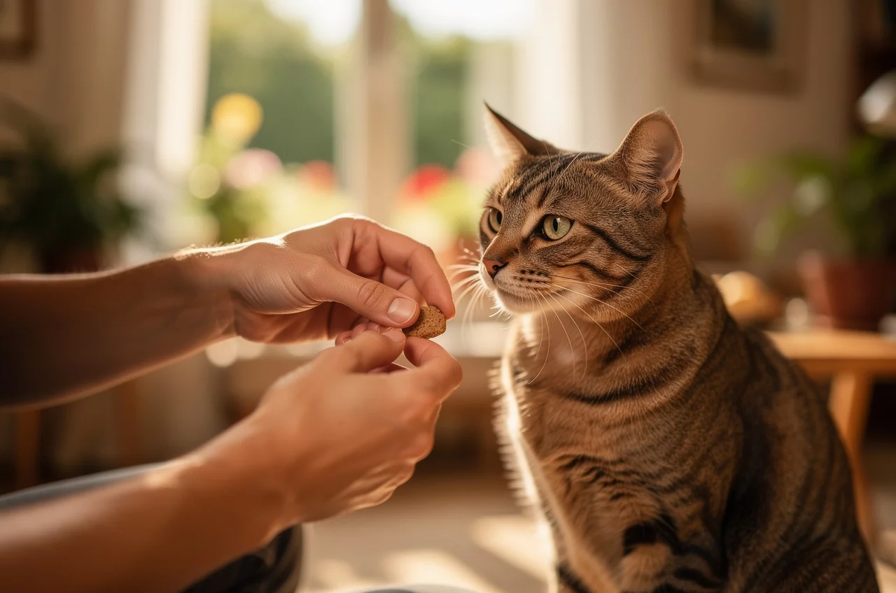 Chat agressif envers les autres chats — chat photo lifestyle authentique