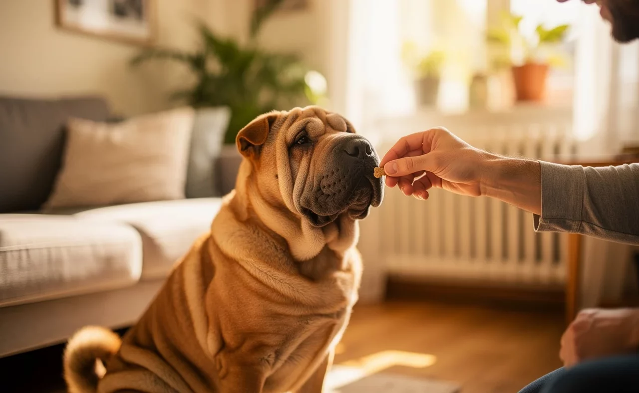 Éducation du Shar Pei : les — animal de compagnie photo lifestyle authentique