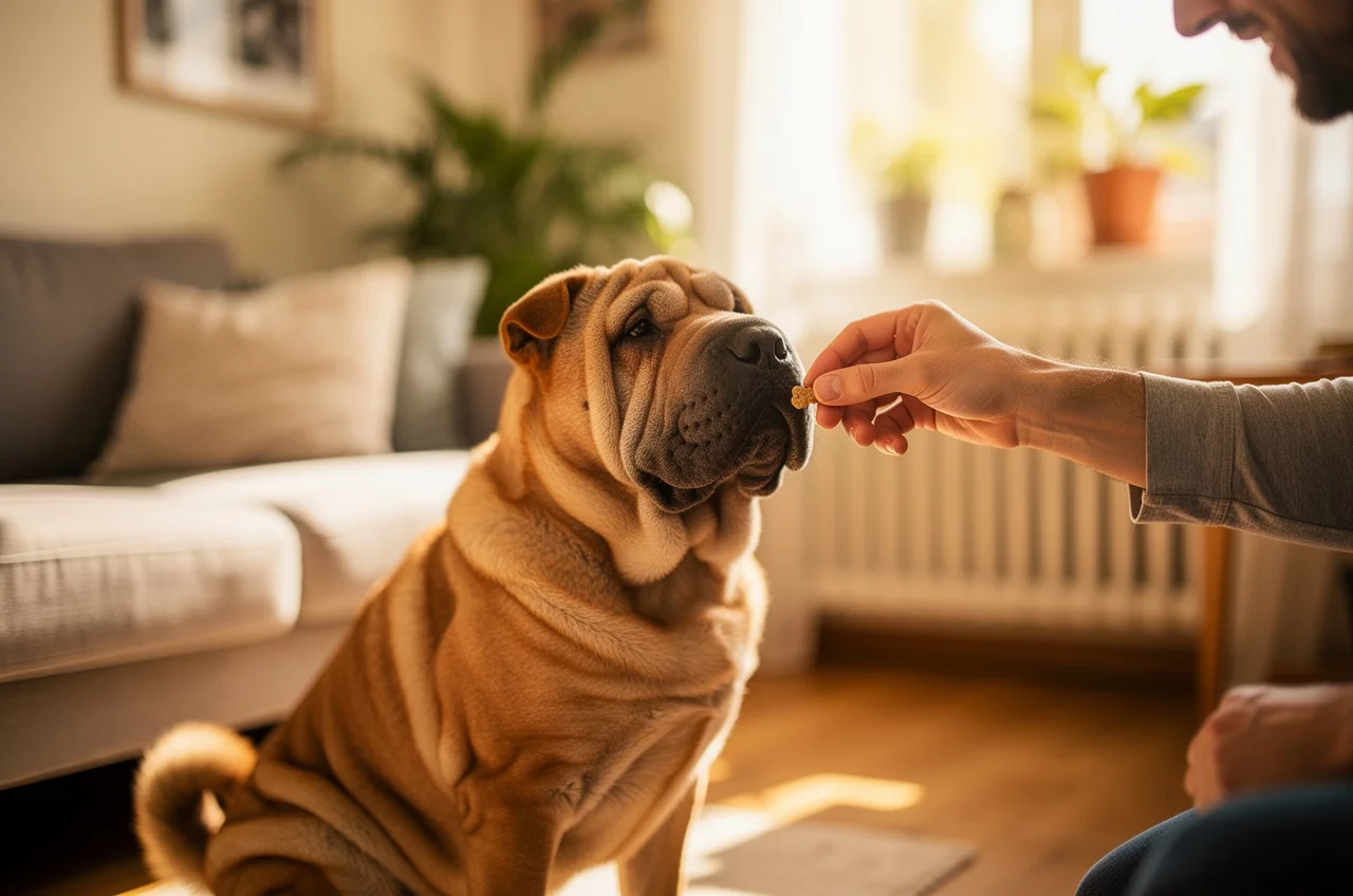 Éducation du Shar Pei : les — animal de compagnie photo lifestyle authentique